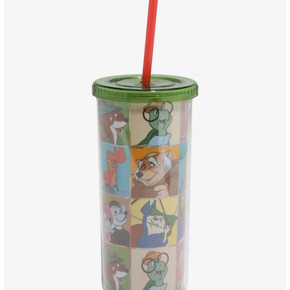 Disney Other - Disney Robin Hood Character Grid Carnival Cup - NWT